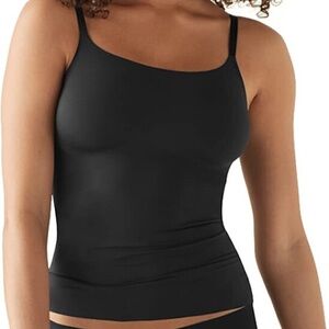 🚫SOLD🚫NWOT True & Co True Body Adjustable Strap Tank Black Camisole